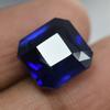 Square Cut Natural Blue Ceylon Sapphire 9.15 Ct CERTIFIED Loose Gemstone 6800