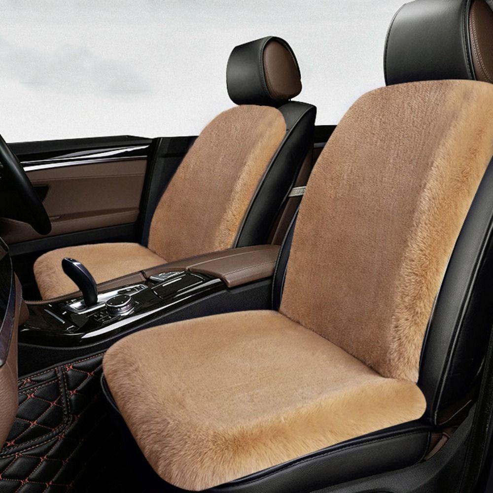 Breathable Car Seat Cover Pad Thick Car Backrest Plush Car Seat Cushion  Autumn and Winter