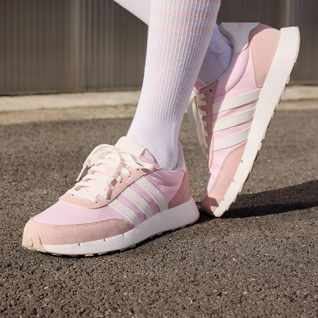 adidas Кроссовки для бега Run 60s 2.0 Athleisure Женские Прозрачно-розовые