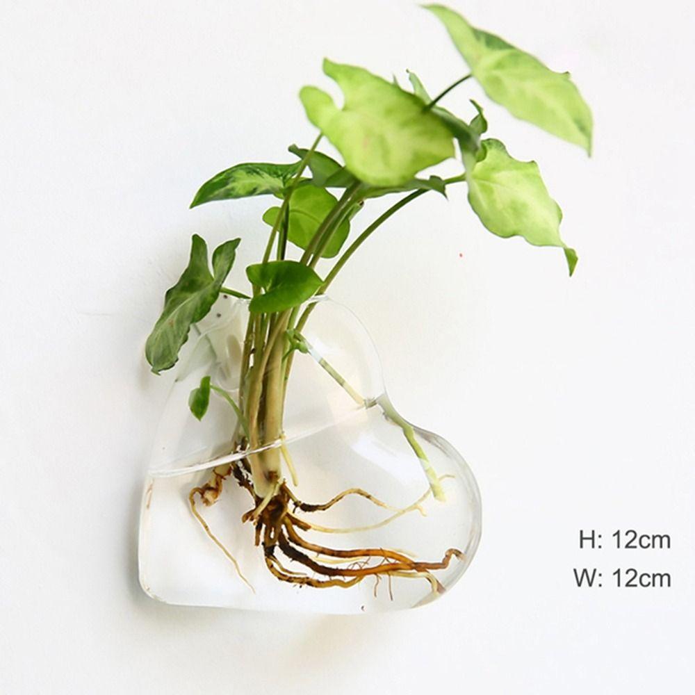 Durable European-style Flower Vase Multipurpose Creative Wall-mounted Hydroponic Vase Multi-style Flower Pot