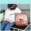 Kids Cute Bear Backpack For Preschool Eva Material With Stylish Design And Spacious Storage