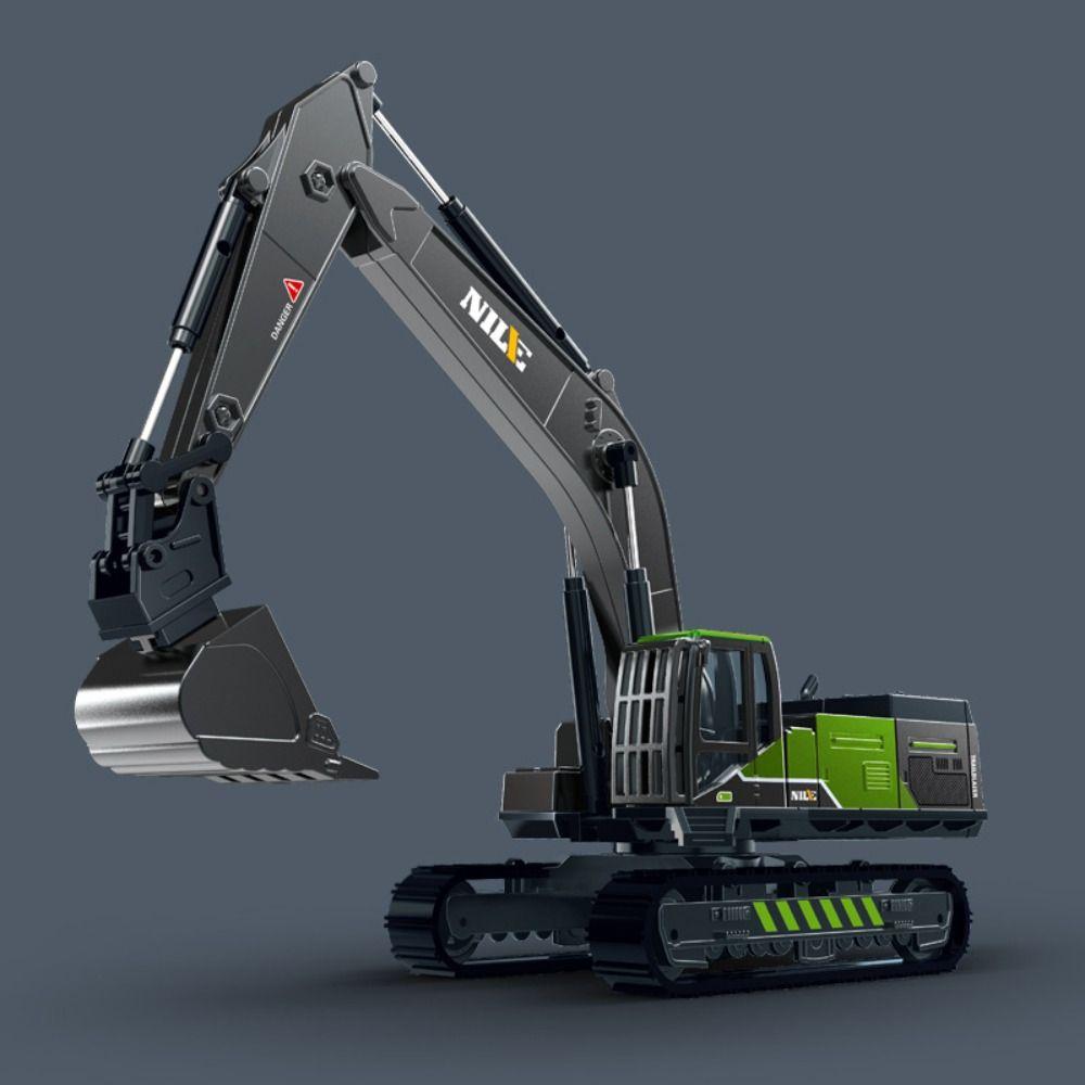 Цинк цинковый сплав литой кран грузовик игрушки моделирование транспортное средство экскаватор инженерия модель автомобиля дети студент