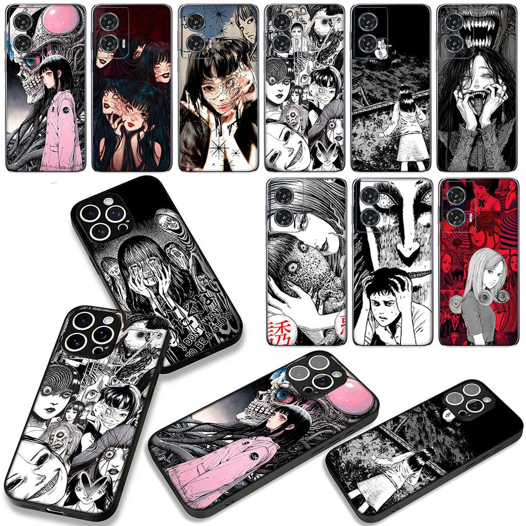 Чехол для телефона Tomie Junji Ito Мультяшный для Motorola Moto G04 G13 G14 g45 G22 G23 G32 G34 G35 G64 G82 G84 G53 G60 G72 E14 E15 E13