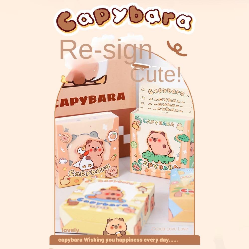 Стационарный материал для заметок Capybara Paper Милый блокнот Capybara DIY Scrapbooking