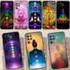 Mandala Chakra Insist Yoga Case For OPPO A15 A74 A54 A94 A52 A72 A31 A53 A53S A5 A9 2020 A3S A5S A83 A91 A93 Cover