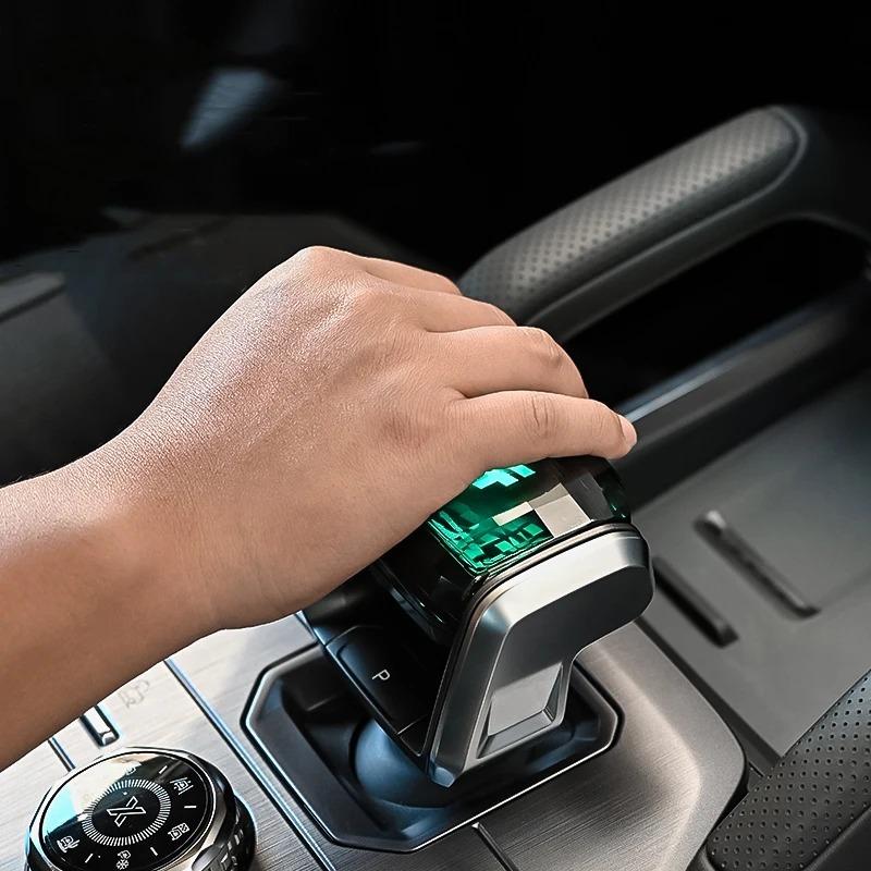 Для Chery Jetour Traveller T2 2023 2024 Автомобильная хрустальная ручка, ручка переключения передач со светодиодной подсветкой, аксессуары Jetour T2