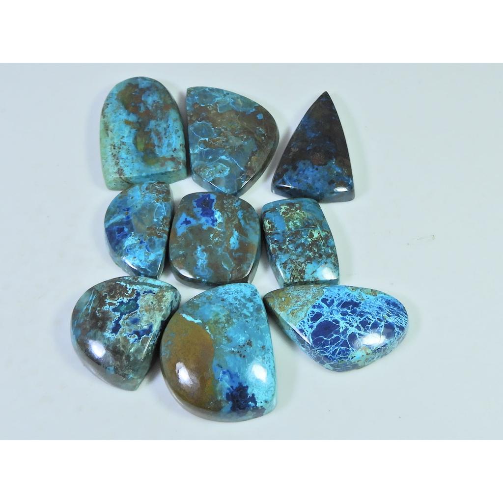 235Cts. Натуральный шаттукит, фантазийный кабошон, рассыпной драгоценный камень, лот из 7 шт., 20-31 мм, C-510