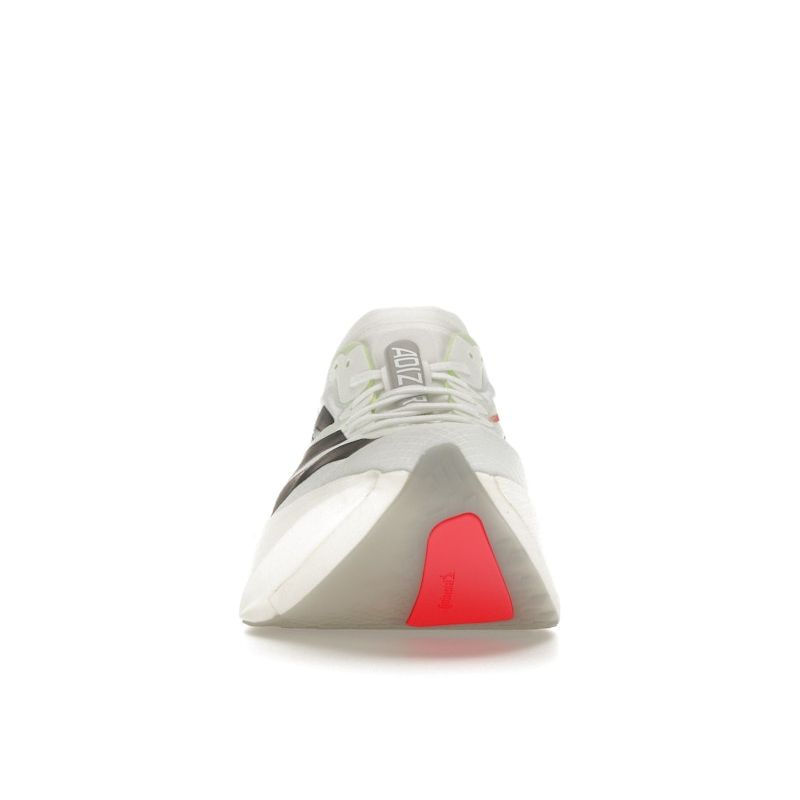 Adidas Adizero Adios Pro 4 белые черные мужские кроссовки Cloud-White Core-Black Silver-Metallic JR1094