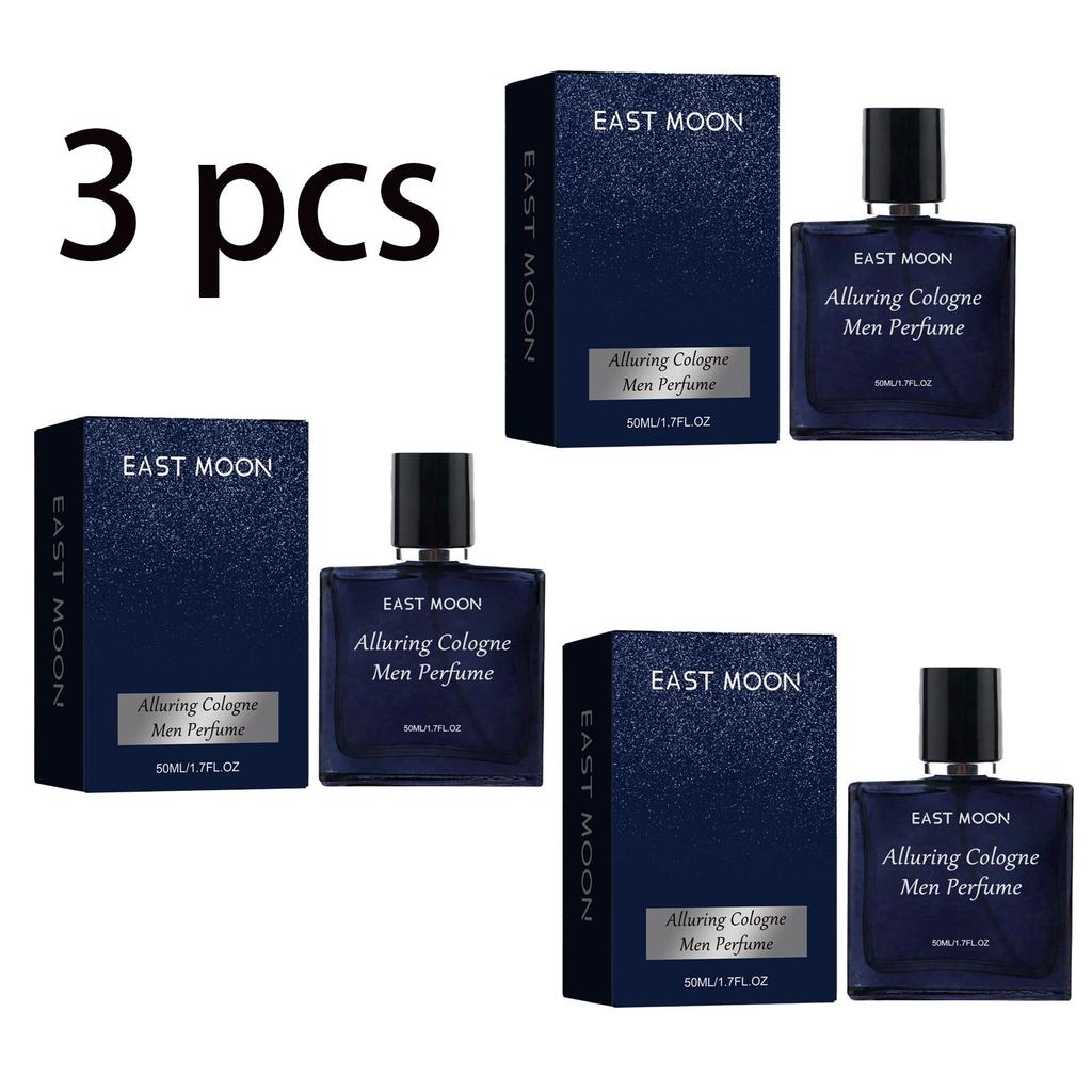 East Moon Men's Eau De Cologne 50ml Fresh, Subtle, and Long-Lasting Scent Charming Men's Fragrance Perfect for Dates and Gifts
