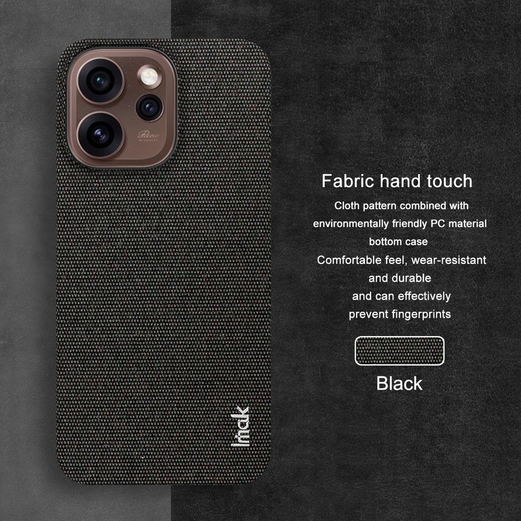 For OPPO Reno 15 Pro Max 5G Global Phone Case IMAK Ruiyi Series Fabric Case