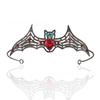 Sparkling Halloween Bat Hairband Metal Halloween Tiara Temperament Rhinestone Crowns  Gift