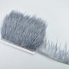 1M 5M 10Meter 8-10Cm Black Ostrich Feather  Trims Natural White Ostrich Feather For Craft Ribbon Fringe For Skirt Party Clothing
