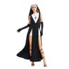Хэллоуин Взрослый Костюм Косплей Марди Гра Костюм Монахини Платье Девы Креста Сценический Костюм