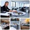 Breathable Mesh Cat Bed Desk Space Saving Foldable Cat Nest Hammock New Window Cat Bed  Balcony Use