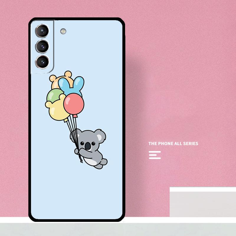 Мультяшная картина Животное Коала Чехол для телефона Для Samsung Galaxy S26 S25 S24 S20 S21 S22 S23 Ultra S10 Plus S25 FE Чехол Coque