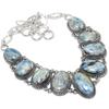 Kyanite Gemstone Handmade 925 Silver Jewelry Necklace 18" JCN484-348