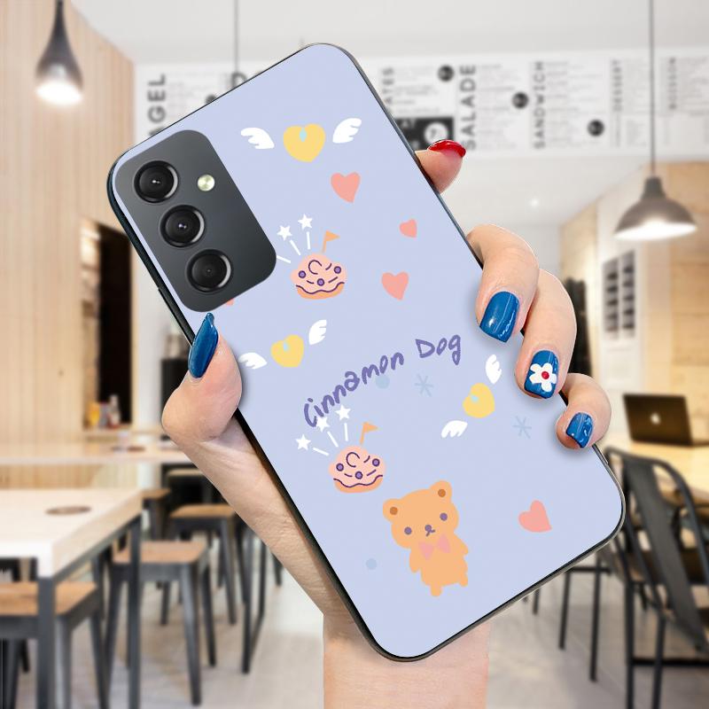 Painted Pattern Phone Case Shockproof Soft Silicone TPU Protective Phone Casing for Samsung Cover