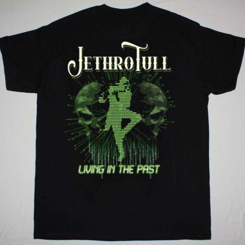 Jethro Tull Living In The Past Унисекс Футболка Полный Размер от S до 5XL LL1137 Унисекс Футболка