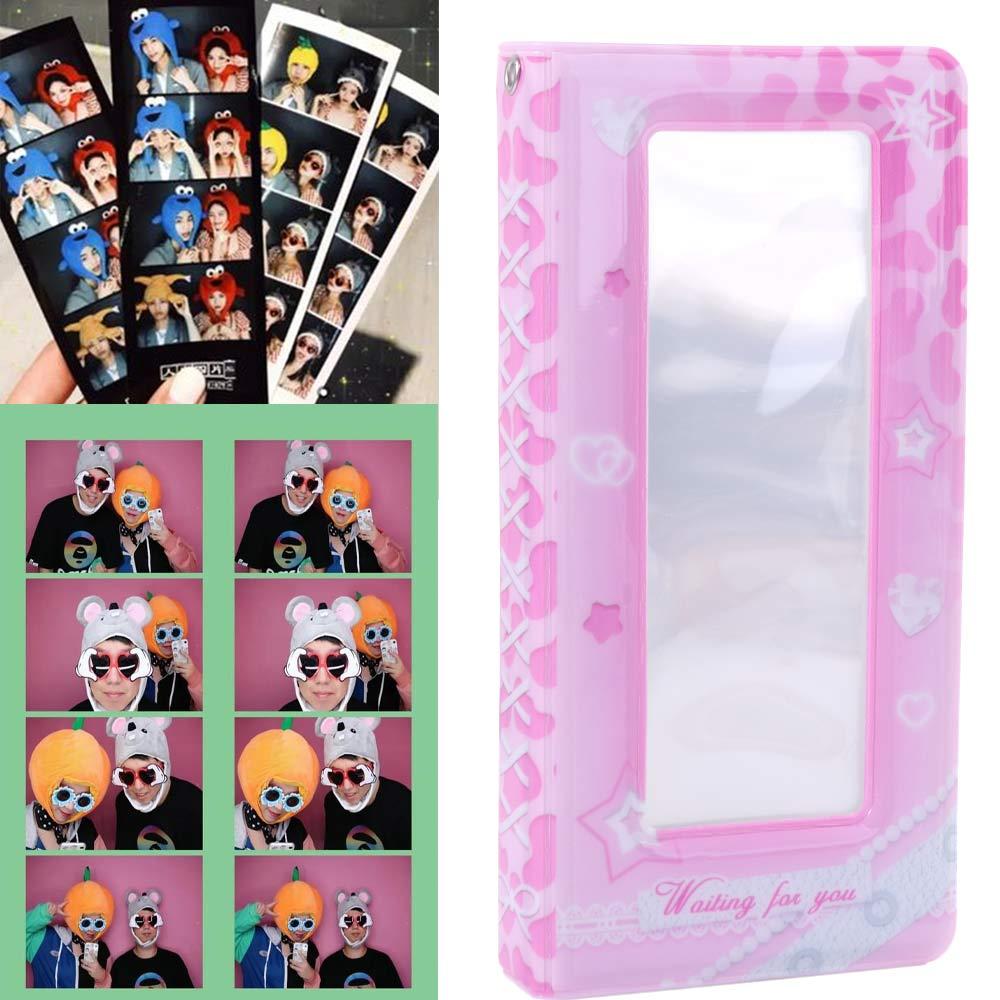 Y2K PVC Card Cover Korean Photocard Album Keychain Pendant Card Protective Case Girls Gift