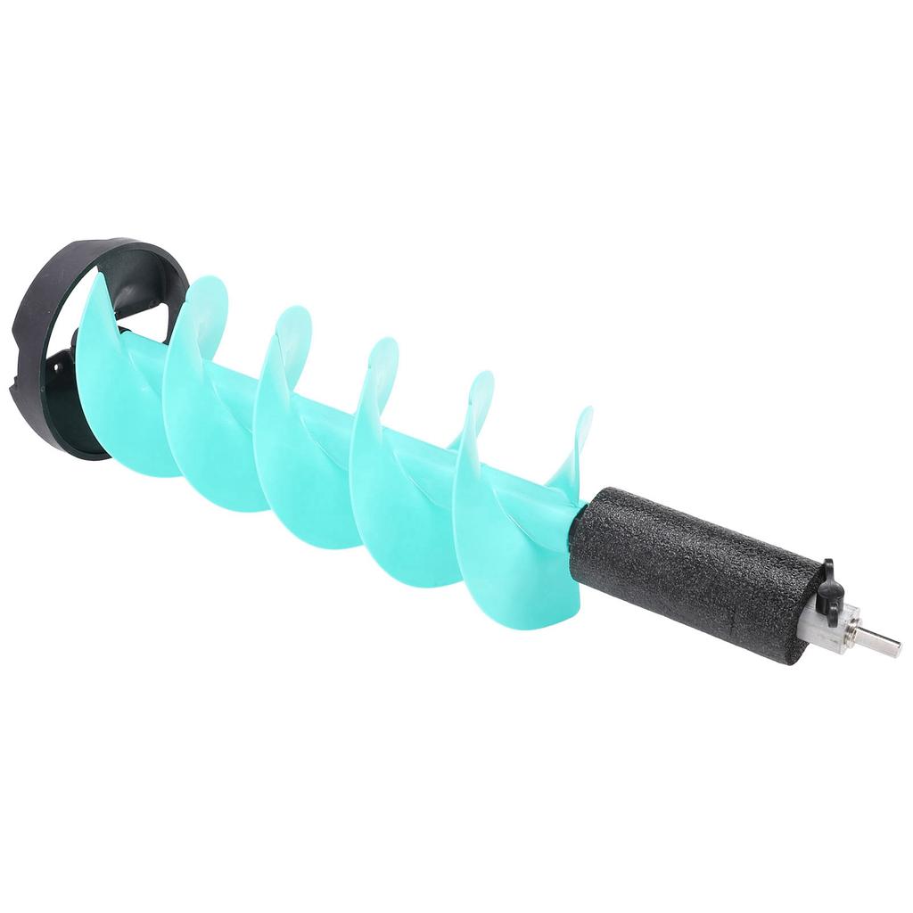 Зимний электрический буровой комплект с локационным наконечником, плавающим нейлоновым ледоколом, спиральным сверлом для глубоких скважин