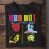Новая красная футболка с принтом Red Hot Chili Peppers для мужчин, все размеры, MK647, унисекс