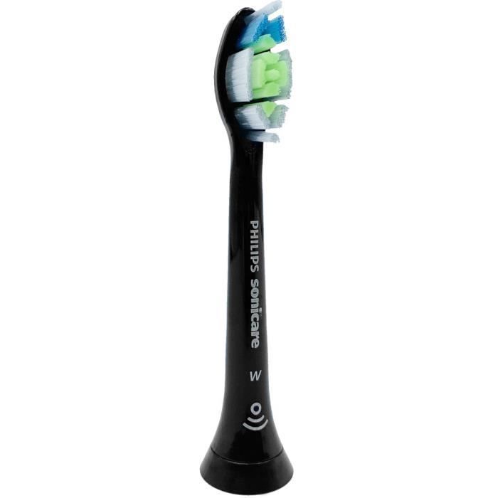 Têtes de brosse à dents - Philips - Sonicare HX6064 - Noires blanchiment dents 4 pièces