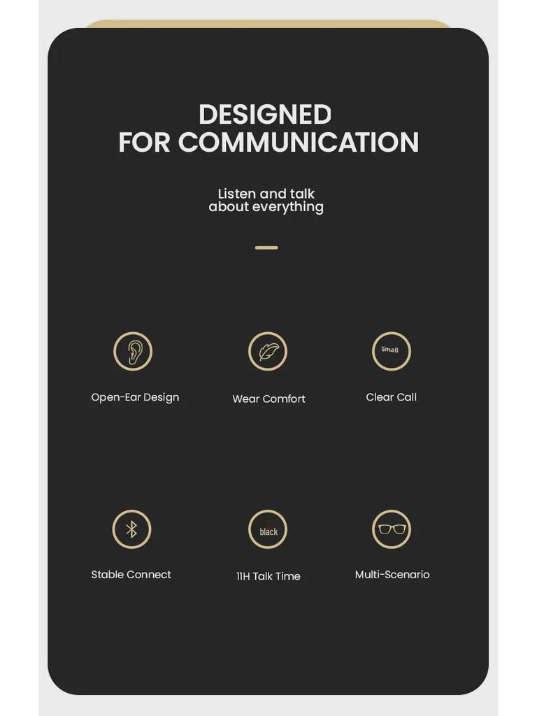 Wireless Bone Conduction Bluetooth Headset with Noise Reduction for Sports and Business