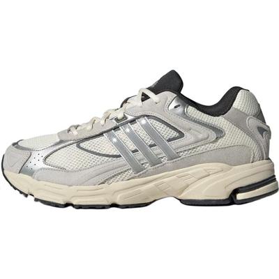 Response CL Серия Три полоски Модные спортивные Нескользящие Износостойкие Низкие кроссовки Папины кроссовки Унисекс Белый Серый JQ9152