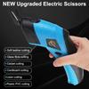 Fabric Sewing Cut Shear Tungsten Steel Blade Portable Wireless Electric Scissors 10000r/min Universal For Home Crafts Tailor