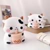 3D Boba Cow Cartoon Case for AirPods Pro 1 2 3 Wireless Earphone Protective Case Cover for Airpods 2 Case Charging Cover Box