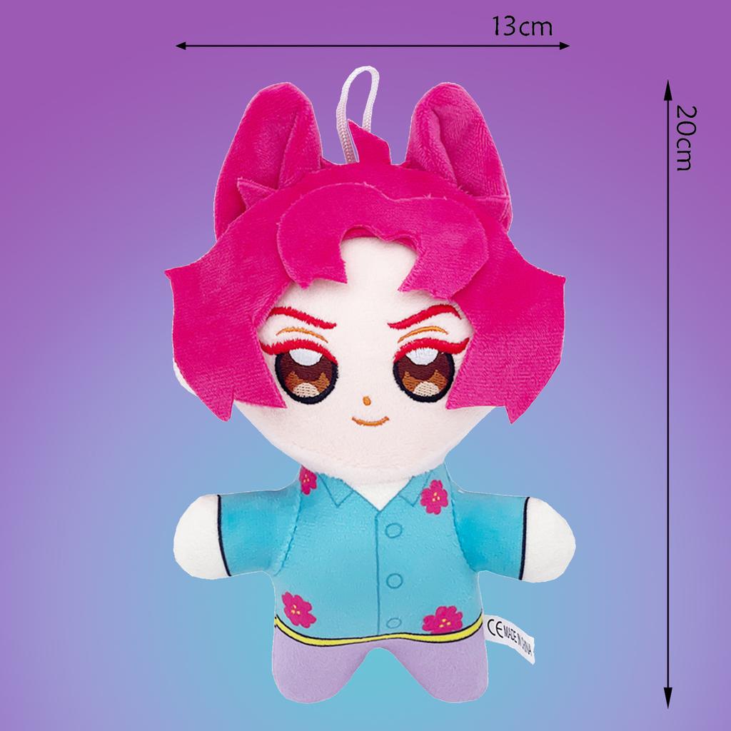 Новая трендовая плюшевая игрушка Kpop Охотники на демонов Руми Мира Зои Тигр Животное Мягкие игрушки Мальчишеская группа Аниме Фигурка Плюшевая игрушка Для фанатов Подарок