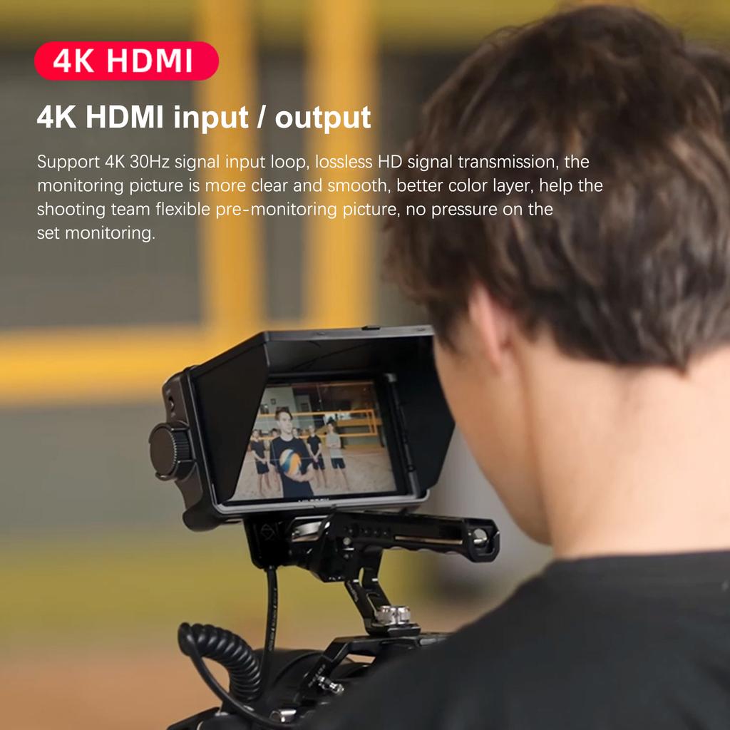 Viltrox DC-550 Pro 5,5-дюймовый портативный монитор 4K HD-видео 1200 нит 1920*1080 пикселей 3 типа питания