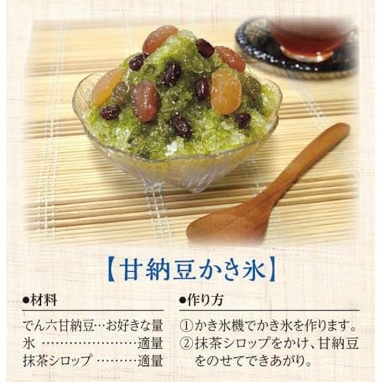 Denroku Small Bag Sweet Red Beans 180g 6 Bags