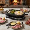 Raclette 3 en 1 - ONLI - ON1035N - 8 personnes - grill / crêpière