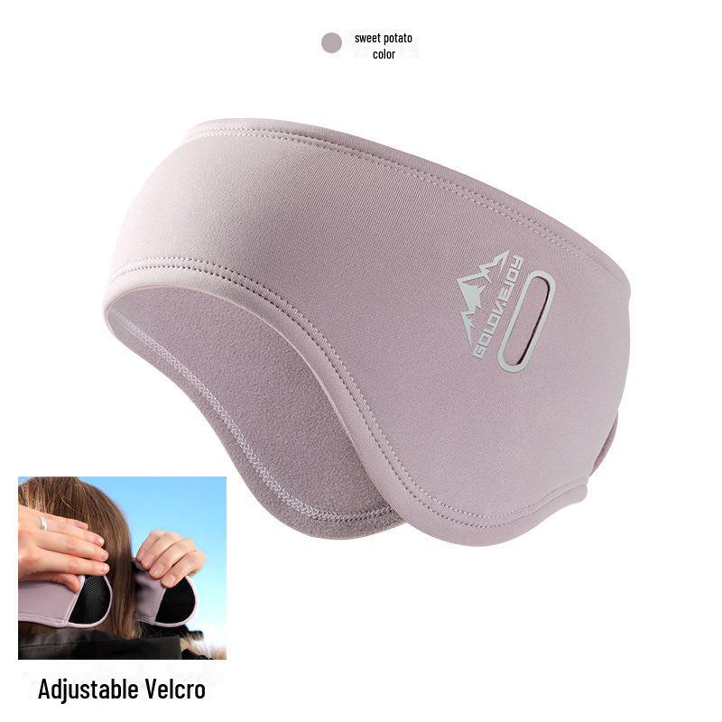 Зимние горнолыжные наушники для мужчин 2024 года: Ветрозащитный, двухслойный, крепится на голову и спину для езды на велосипеде на открытом воздухе