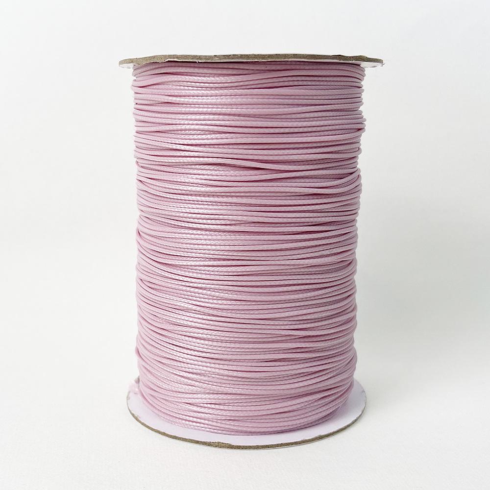 Корейская вощеная веревка 1 мм: Ювелирные изделия и подвеска Ожерелье/Плетеный браслет с ПУ кожей