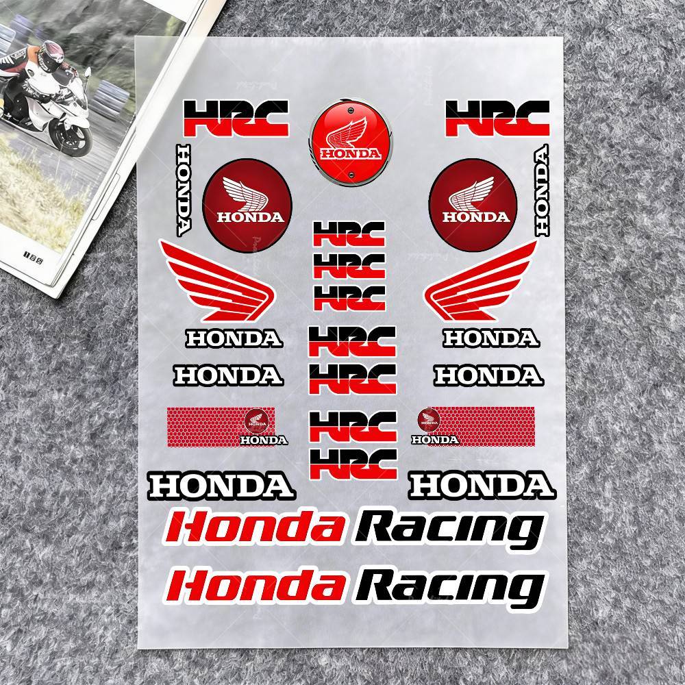 Светоотражающие наклейки для мотоцикла Honda, 3M, Предупреждение о безопасности ночью в темноте, Шлемы для скутера OW3