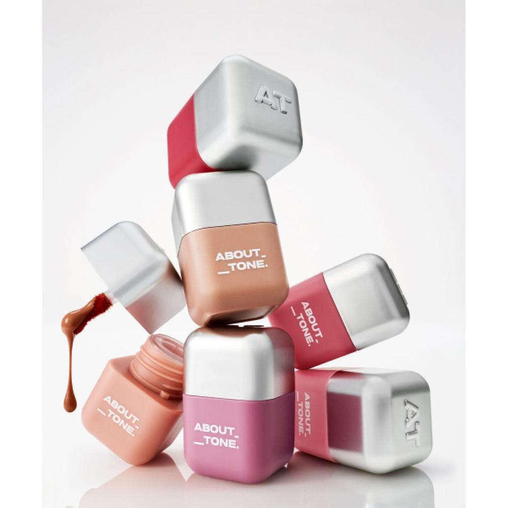 About Tone [6set] Blur Fit Tint Mini  6 Colors   + Free Key Ring Pouch 