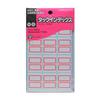 KOKUYO Tack Index Paper Label Medium 23x29mm 120 Pieces Red Ta-21R