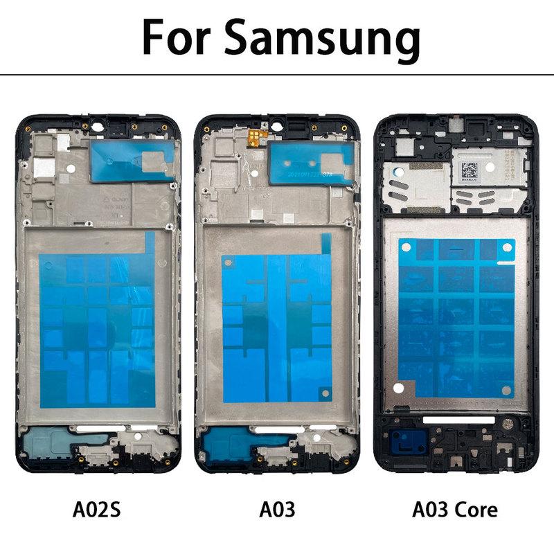 For Samsung A02s A03s A03 Core A04 A04s A04E Housing Middle Frame Bezel Middle Replacement Parts Middle Frame