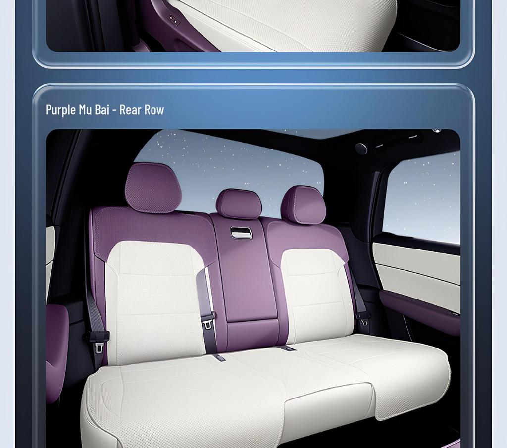 All-Season Ventilated Seat Cushion for AITO M6 - Breathable Interior Cover.