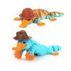 3D-печатная шарнирная игрушка-утконос «Раздражение» с подвижными суставами для снятия стресса, настольное украшение для дома