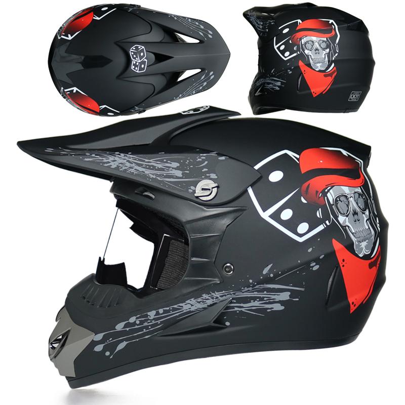 ABS Certified Professional Motocross Helmet Men's Motorcycle Casco Off-road Rally Capacete Dot 1.3kg Unisex