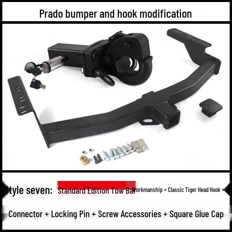 Фаркоп для Prado: Совместимо с 2700/4000 LC120/150 Задний фаркоп Крюк для буксировки