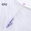 Metal Crocodile Clips Beadable Clip, Long-Tailed Clamp, Note Clip Memo Holder, Sturdy Holders DIY Photo for Office Home Desk, Party Favors Decorative