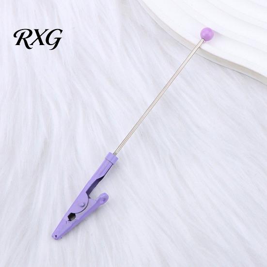 Metal Crocodile Clips Beadable Clip, Long-Tailed Clamp, Note Clip Memo Holder, Sturdy Holders DIY Photo for Office Home Desk, Party Favors Decorative
