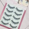Japanese Cosplay Manga Anime Lashes Dramatic Wet Spiky Lashes Doll Strip Lashes  for Women