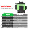 Multifunctional 16 Lines Laser Level 3 Degrees  Self-leveling Machine Rechargeable Lithium Battery Leveling