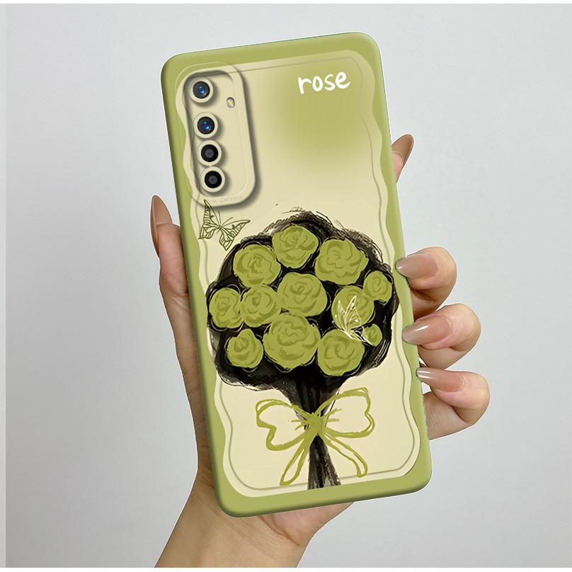 Для Realme X2 XT Чехол RMX1921 RMX1991 RMX1993 Красивые Цветы Силиконовый Мягкий ТПУ Ударопрочный Чехол для Телефона Для OPPO K5 Coque Fundas