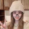 Windproof Beanies Knitted Ear Warmer Cap Casual Hip-hop Bonnet  Women
